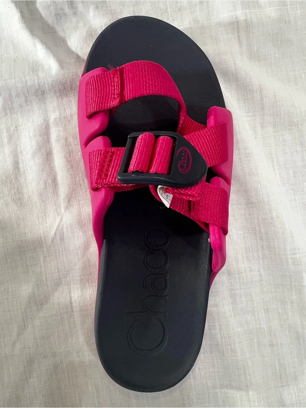 Chaco K’s Chillos Kids Magenta Pink Adjustable Slide Sandals Size 2